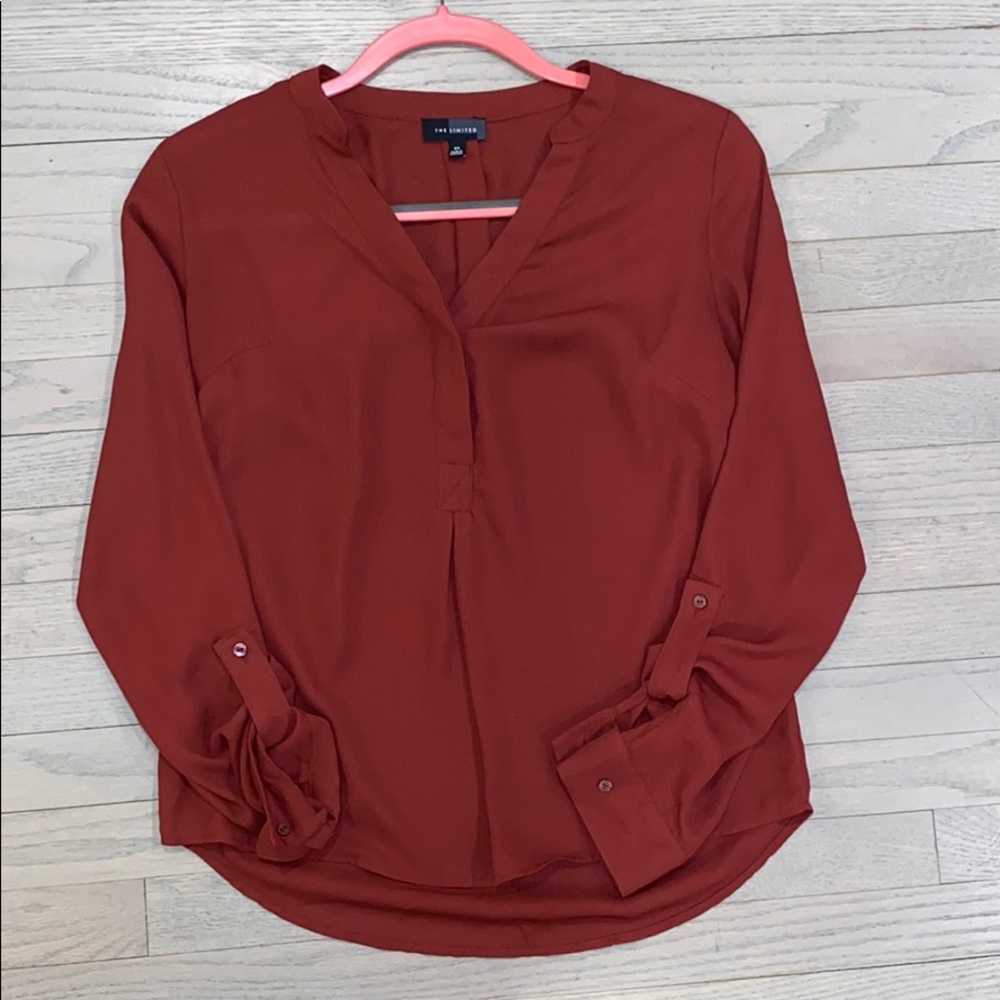 THE LIMITED | Maroon Blouse